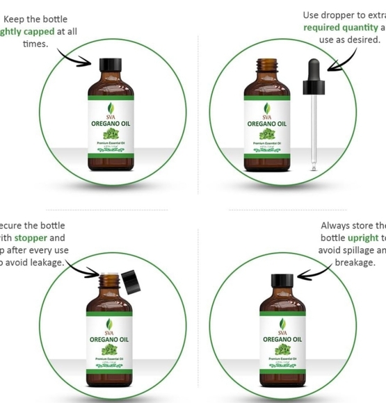 SVA Oregano Essential Oil – 4 Fl Oz – 100% Natural Oregano Oil. NIB Skin Care - Picture 2 of 3